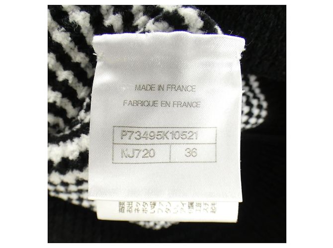 Chanel Strickoberteil Schwarz - Ansicht 4