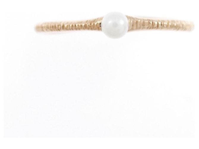 Autre Marque ete K10 Pink Gold Akoya Perlenring - Ansicht 2