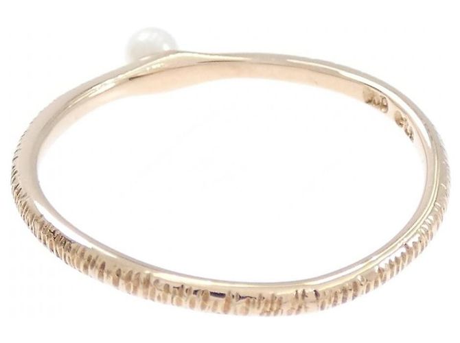 Autre Marque ete K10 Pink Gold Akoya Perlenring - Ansicht 3