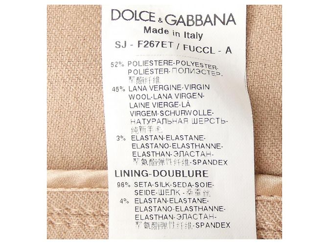 Dolce & Gabbana Chaqueta Dolce&Gabbana de material desconocido - vista 3