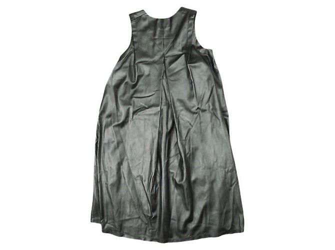 Autre Marque maturely Kunstlederkleid - Ansicht 2