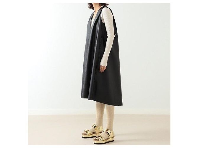 Autre Marque maturely Kunstlederkleid - Ansicht 3