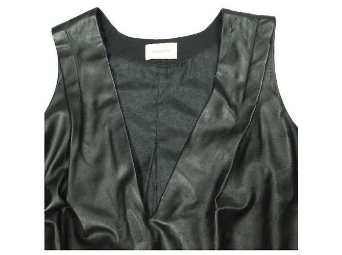 Autre Marque maturely Kunstlederkleid - Ansicht 5