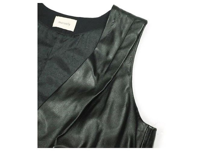 Autre Marque maturely Kunstlederkleid - Ansicht 8