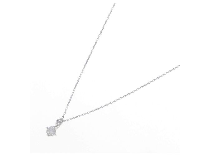 Autre Marque Collana Au750 con diamanti - vista 2