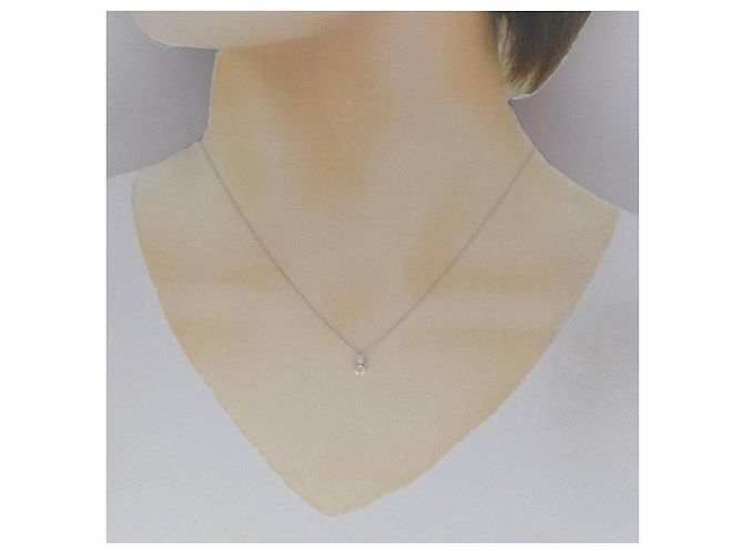 Autre Marque Collana Au750 con diamanti - vista 6