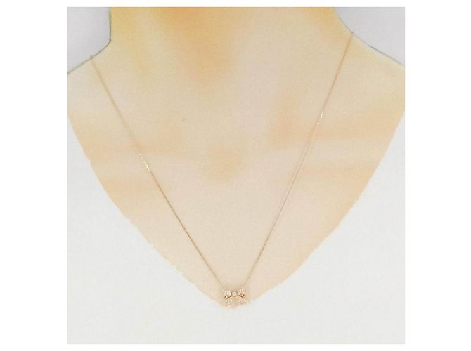 Autre Marque Collana Au750 con diamanti - vista 6