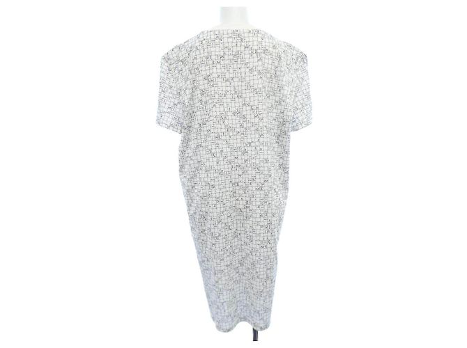 Hermès Strickkleid Weiß - Ansicht 2