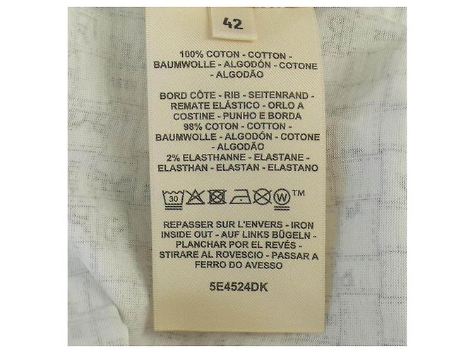 Hermès Strickkleid Weiß - Ansicht 3
