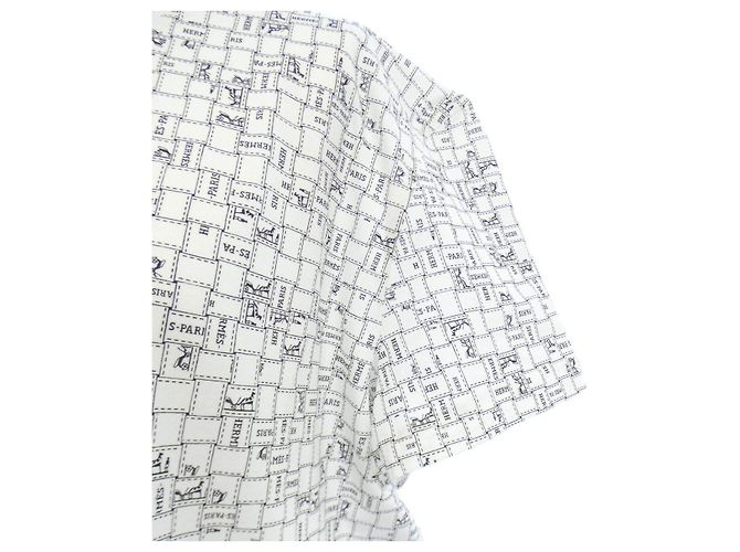 Hermès Strickkleid Weiß - Ansicht 6