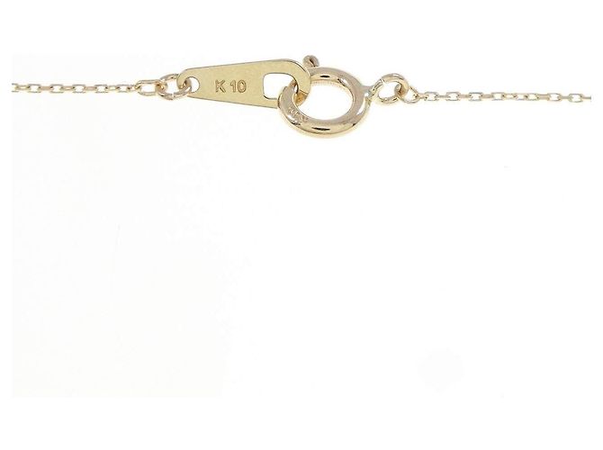Autre Marque Collana in oro giallo K10 con diamanti - vista 5