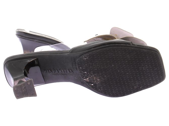 Autre Marque Mules con tacco in pelle nera - vista 7