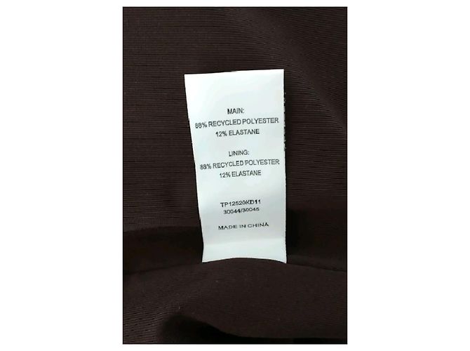 Autre Marque Vestido maxi marrón MESHKI - vista 8
