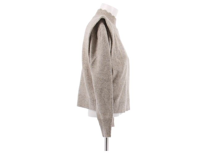 Isabel Marant Etoile Wollpullover Grau - Ansicht 3