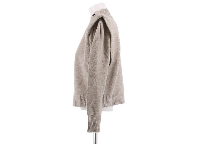Isabel Marant Etoile Wollpullover Grau - Ansicht 4