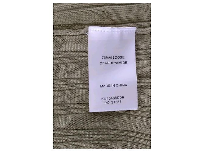 Autre Marque MESHKI Kleid in Khaki mit Rüschen - Ansicht 8