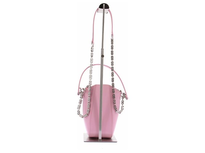 Borsa Givenchy Antigona Rosa in Pelle - vista 3