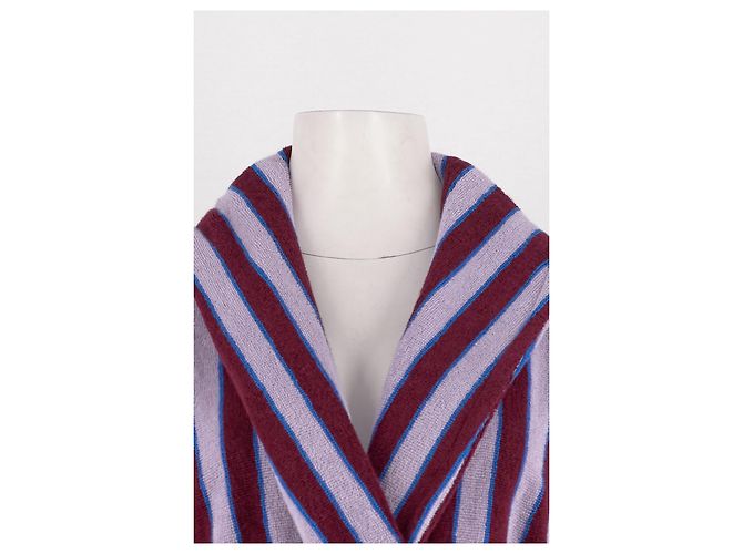 Autre Marque Poncho in cotone rosso - vista 5