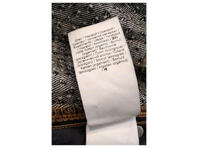 Ganni Pantalones de algodón negro - vista 6