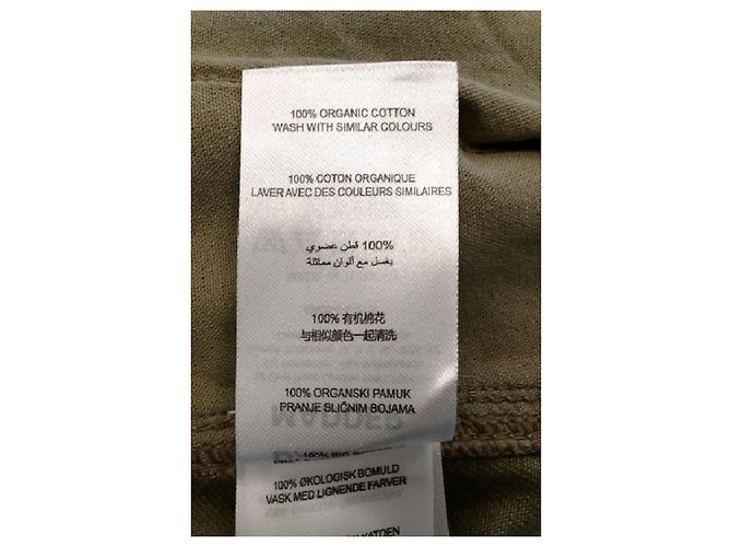 Autre Marque Pantalones de algodón caqui - vista 6