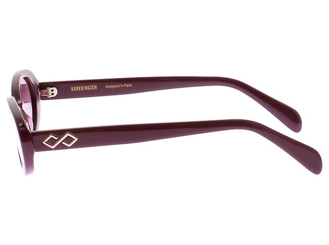 Autre Marque Weinrote Sonnenbrille "Olivia" - Ansicht 4