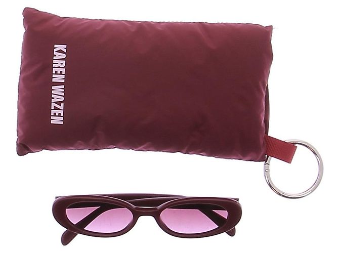 Autre Marque Weinrote Sonnenbrille "Olivia" - Ansicht 7