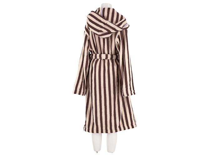 Autre Marque Poncho de algodón marrón - vista 2