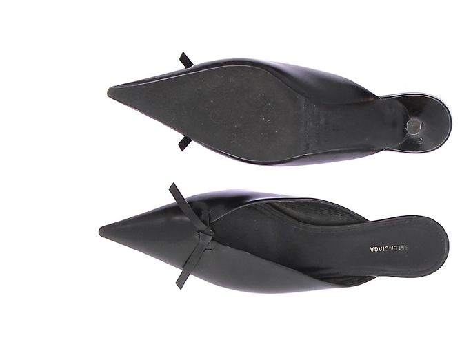 Balenciaga Mules a punta con tacco basso - vista 5