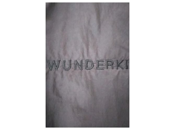 Autre Marque Manteau mi-long à carreaux noir et beige WUNDERKIND - vue 7