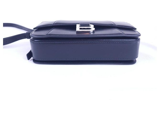 Borsa a tracolla in pelle nera Balenciaga - vista 10