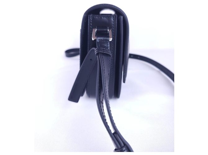Borsa a tracolla in pelle nera Balenciaga - vista 3