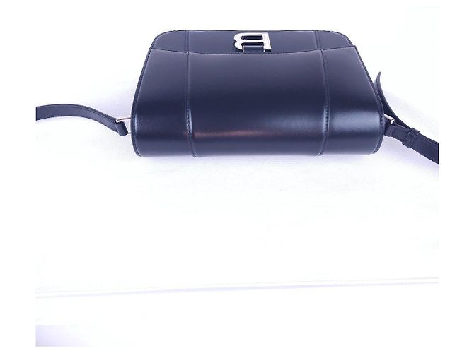 Borsa a tracolla in pelle nera Balenciaga - vista 8