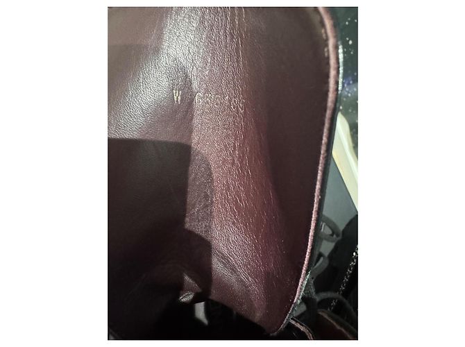 Chanel Stivaletti in Pelle Nera Perle Perle - vista 8