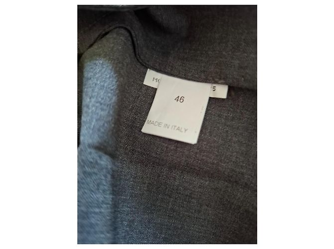 Blazer de lana gris Brunello Cucinelli - vista 11