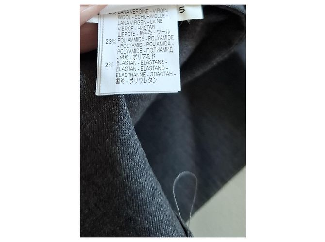 Blazer de lana gris Brunello Cucinelli - vista 13