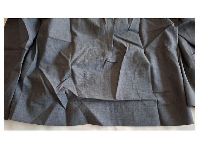 Blazer de lana gris Brunello Cucinelli - vista 7