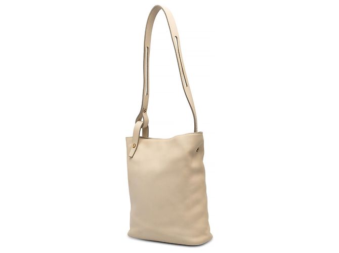 LOEWE Tote aus beigem Kalbleder - Ansicht 2