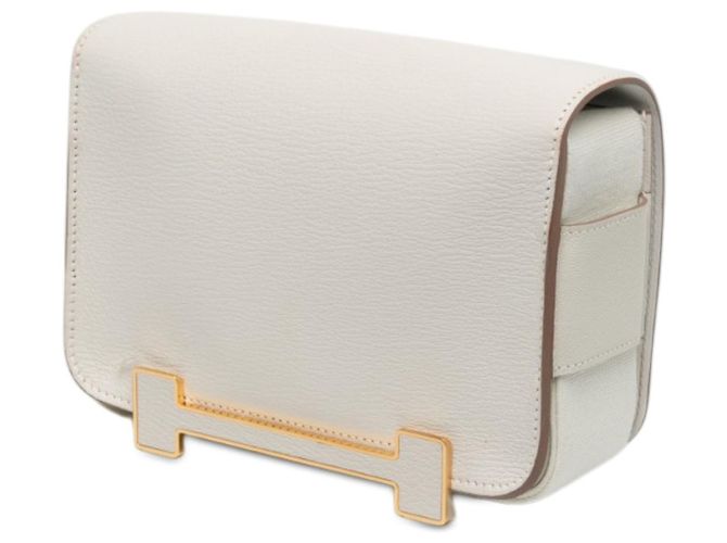 Hermès White Chevre Mysore Geta - Ansicht 2