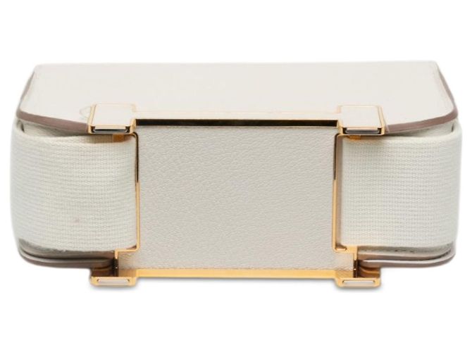 Hermès White Chevre Mysore Geta - Ansicht 3