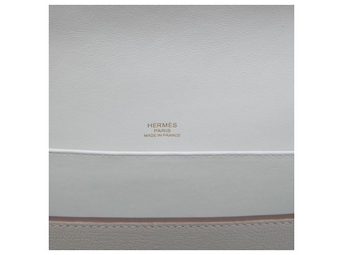 Hermès White Chevre Mysore Geta - Ansicht 5