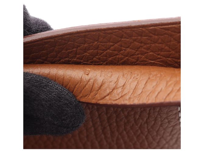 Hermès Brown Clemence Cabasellier 31 - vista 8