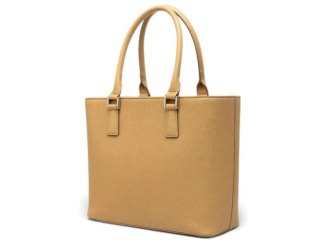 Burberry Beige Leder Tote - Ansicht 2
