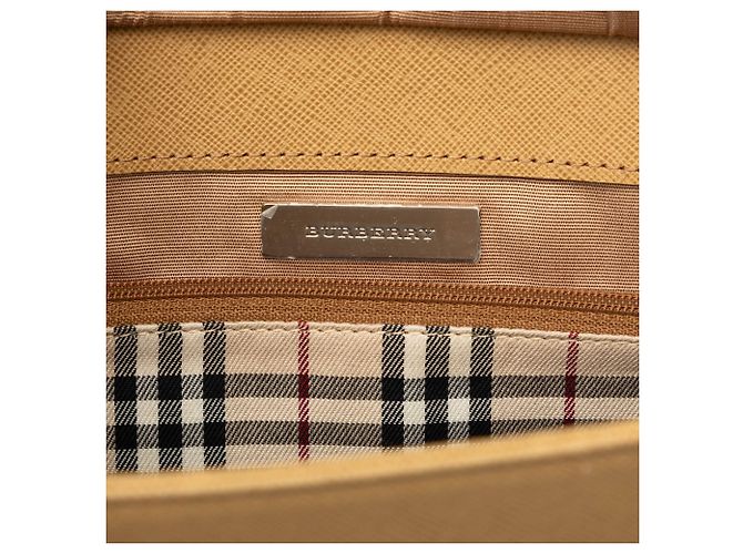 Burberry Beige Leder Tote - Ansicht 5