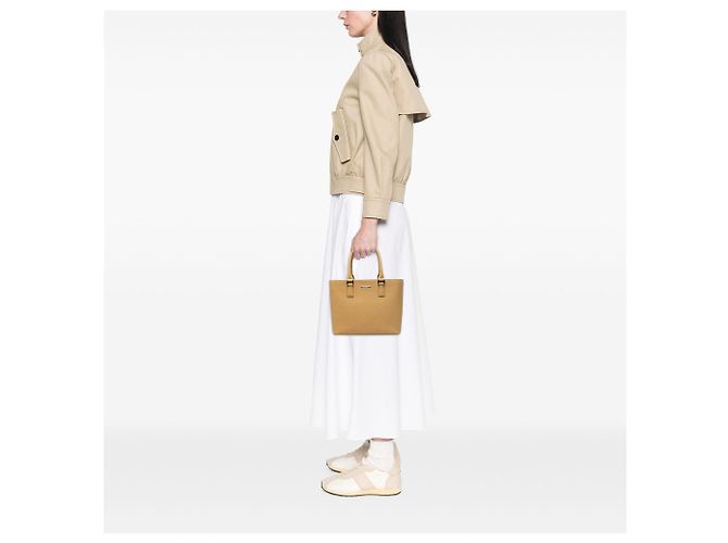 Burberry Beige Leder Tote - Ansicht 6