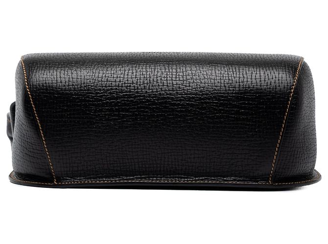 Borsa a tracolla LOEWE in pelle testurizzata nera - vista 3