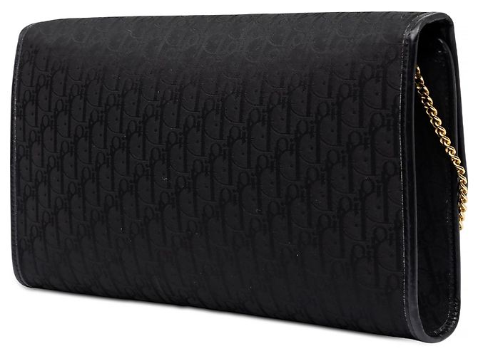 Borsa a tracolla con catena Diorissimo Trotter Canvas Nera Dior - vista 2