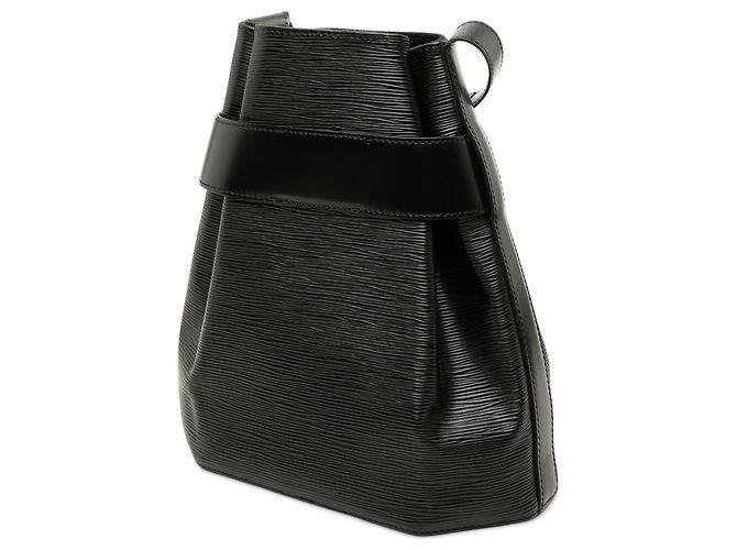 Louis Vuitton Black Epi Sac D Epaule PM - vista 2