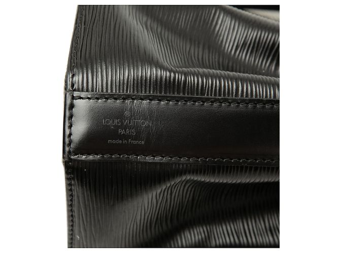Louis Vuitton Black Epi Sac D Epaule PM - vista 5