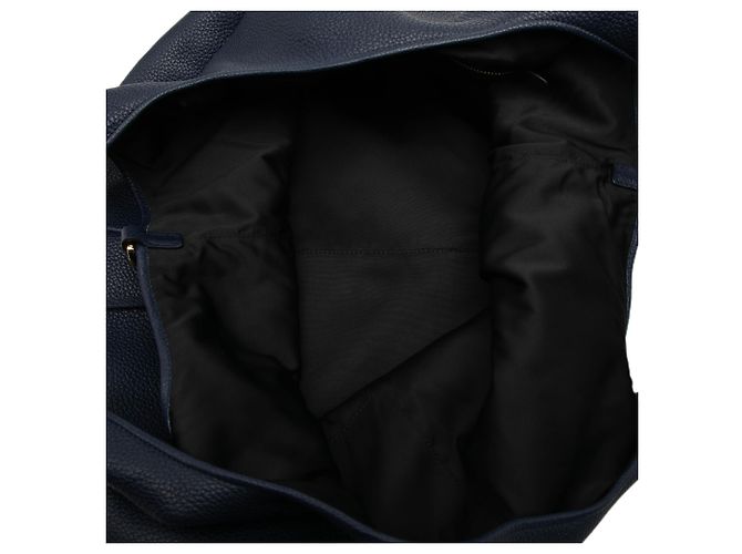 Borsa a tracolla LOEWE Calle Lock in vitello blu - vista 4