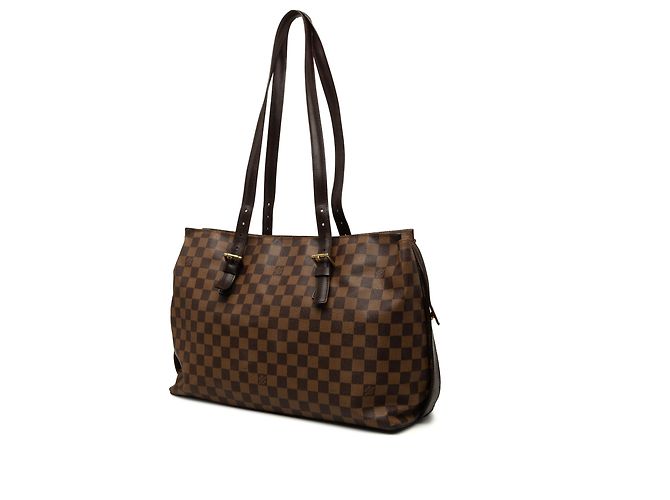 Louis Vuitton Brown Damier Ebene Chelsea - vista 2